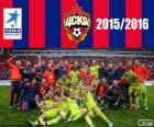 CSKA Moskova, şampiyon Ligi Premier 2015-2016, Rus Futbol Ligi